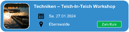 Hier geht es zum Smartfisch Akademie Split-Pond Kurs nach Eberswalde